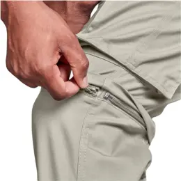 Mens Cargo Zip Off Pants Stone Model